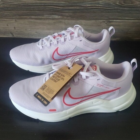 New Nike Downshifter 12 Womens Purple Running Shoes Size‎ 8 Lightweight Training - Picture 6 of 9